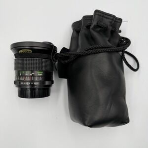 Vivitar 28mm f2.5 Auto Wide-Angle manual focus SLR lens Canon F2 mt 67mm cap